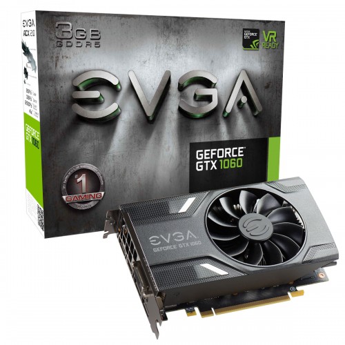 EVGA zeigt fünf neue GeForce GTX 1060 mit 3 GB VRAM