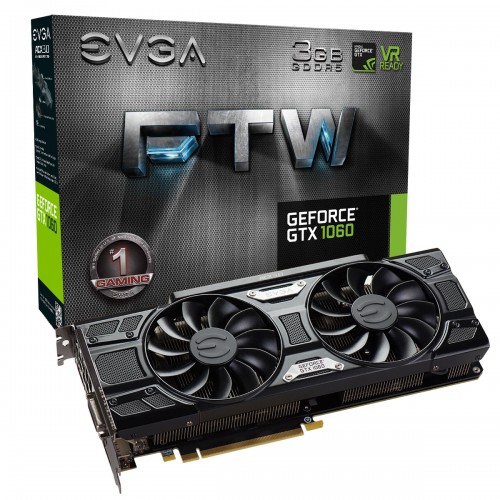 EVGA zeigt fünf neue GeForce GTX 1060 mit 3 GB VRAM