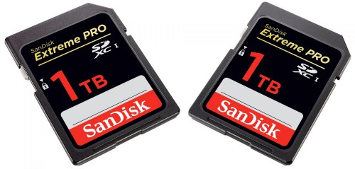 SanDisk präsentiert erste SD-Karte mit 1 TB Speicherplatz