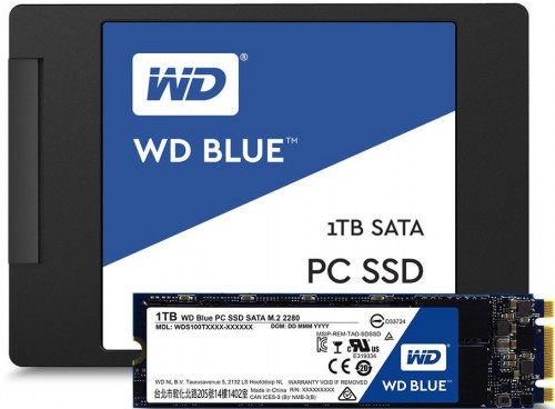 WD: Blue- und Green-SSDs als 2,5-Zoll- und M.2-Variante