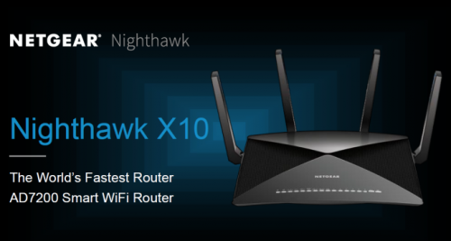 Netgear Nighthawk X10: Router mit WLAN-AD-Standard