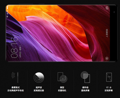 Xiaomi Mi Mix: 6,4-Zoll-Smartphone mit revolutionärem Design