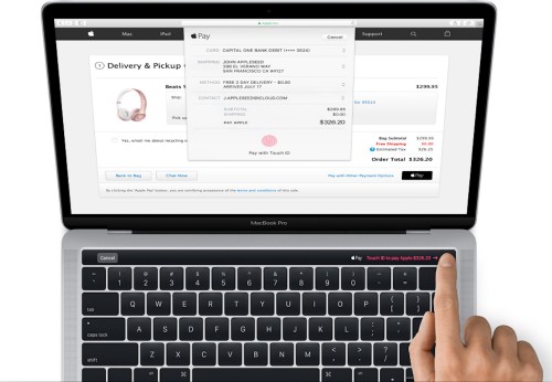 Apple leakt Magic Toolbar vom neuen MacBook Pro