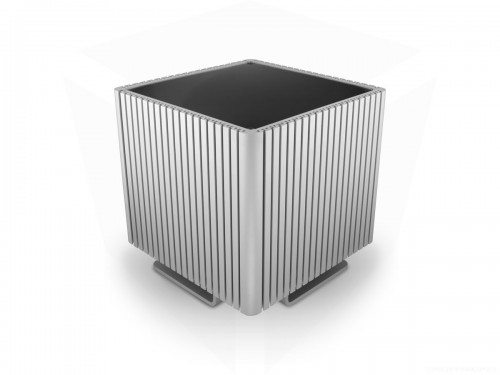 Streacom DB4: Cube-Gehäuse das als CPU-Kühler fungiert