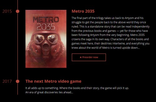 Metro 3: Nächstes Spiel aus der Trilogie kommt 2017