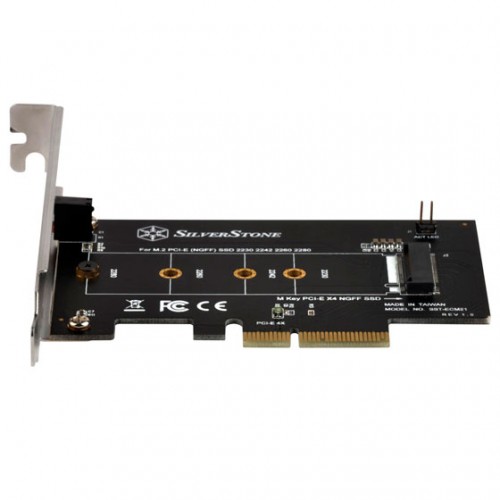 SilverStone ECM21: PCIe-Nachrüstkarte für einen M.2-Slot
