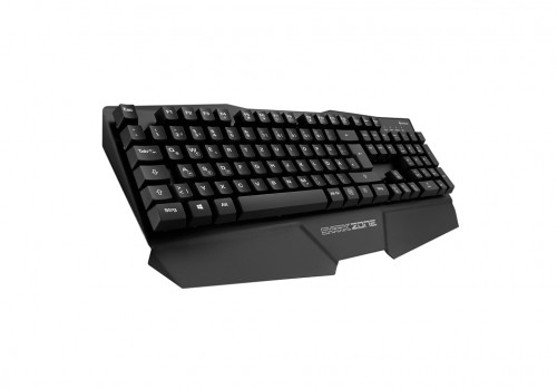 Sharkoon K15: Gaming-Tastatur mit Metall-Backplate