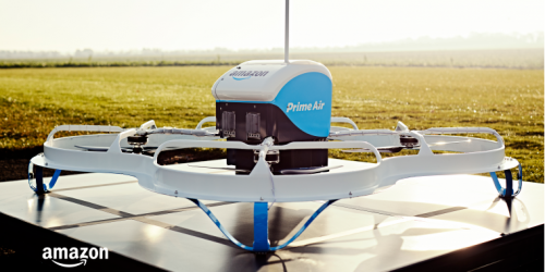 Amazon liefert erste Waren in Großbritannien via Drohne aus