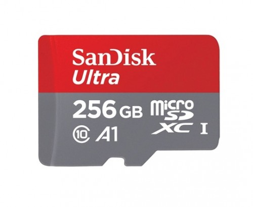 SanDisk Ultra: 256-GB-MicroSD-Karte mit A1-SD-5.1-Spezifikation