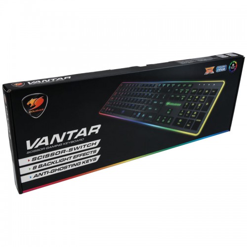Cougar Vantar: Gaming-Tastatur mit anpassbarer Beleuchtung ab sofort bei Caseking.de