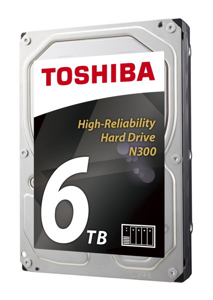 Toschiba N300-Serie - Neue Festplatten für NAS-Systeme bis 8 TB