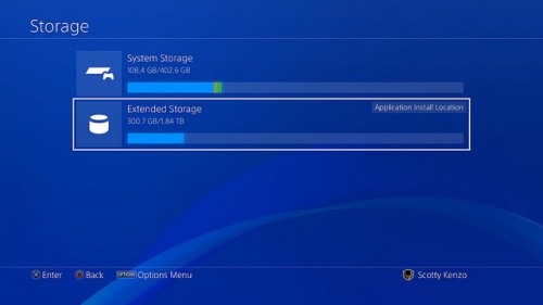 PlayStation 4: Neues Firmware-Update bringt die Unterstützung Externer-Festplatten