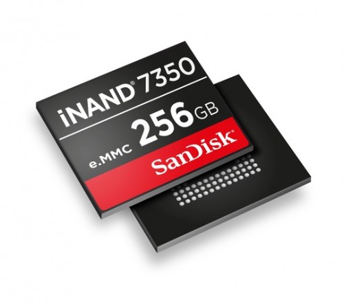 Western Digital iNAND 7350: eMMC-Speicher mit 256 Gigabyte