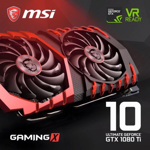 MSI GeForce GTX 1080 Ti Gaming X aufgetaucht