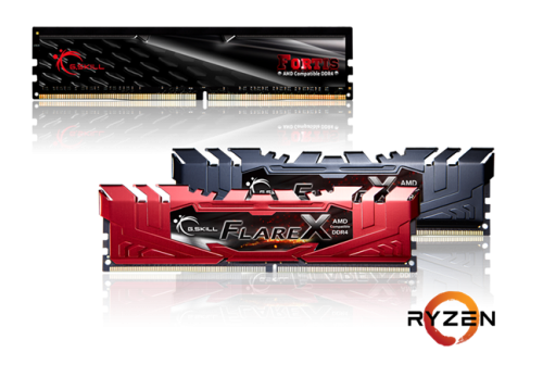 G.Skill Flare-X und Fortis DDR4. Höherer RAM-Takt für Ryzen