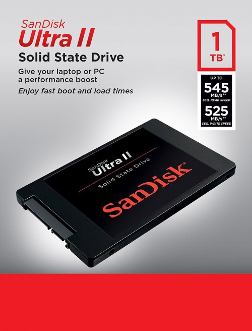 SanDisk Ultra II: Neue SSDs mit bis zu 1 TB Speicher vorgestellt
