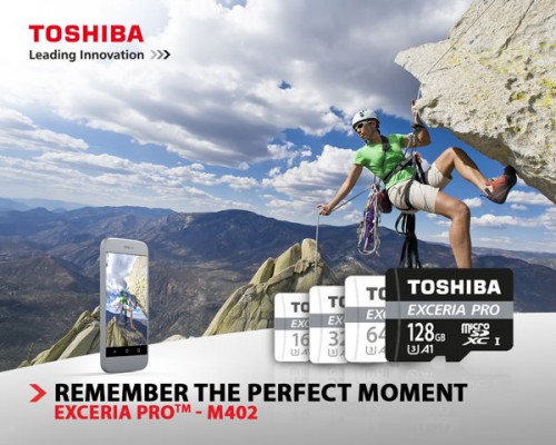 Toshiba Exceria Pro: MicroSD-Karten der A1-Klassifizierung