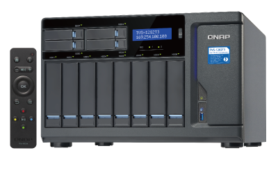 QNAP TVS-1282T3 mit Thunderbolt 3 und Core i7-7700