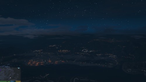 GTA V: Heartland Panorama bei Nacht