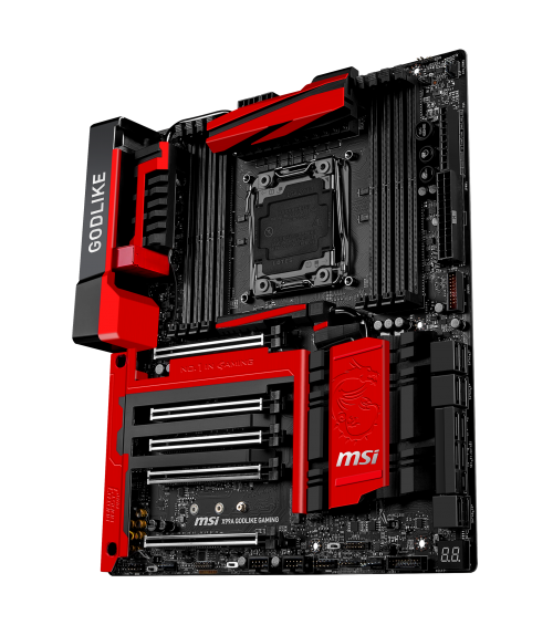 Msi x99a godlike gaming product pictures 3d3