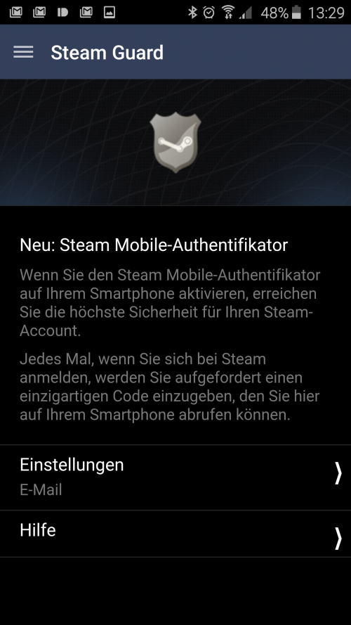 Steam android neu privacy guard