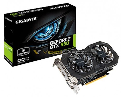 GeForce GTX 950 Gigabyte WindForce2X