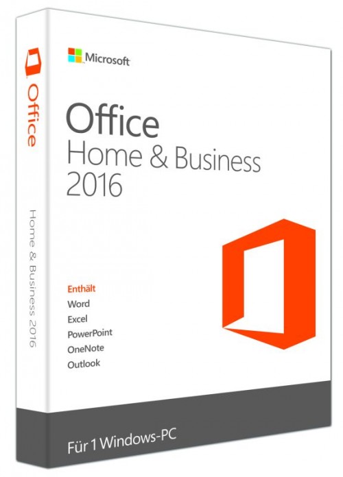 Microsoft office2016packshot