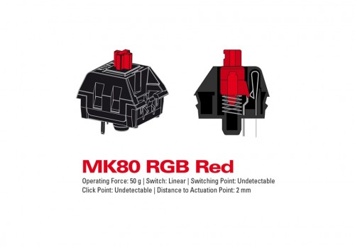 Gallery Gaming Keyboards SHARK ZONE MK80 SHARK ZONE MK80 prem 08 RED en