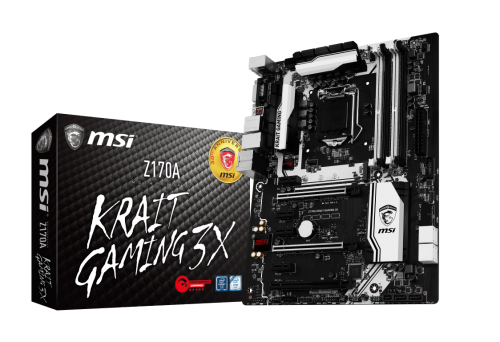 Msi z170a krait gaming 3x product pictures boxshot