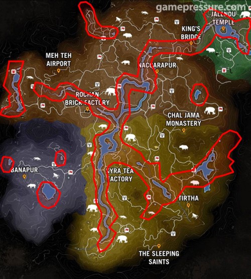 Far cry map vergleich 4