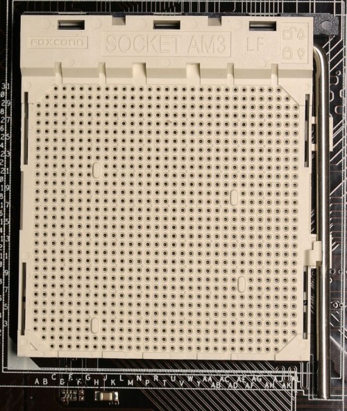 AMD AM3 CPU Socket top closed PNr°0297
