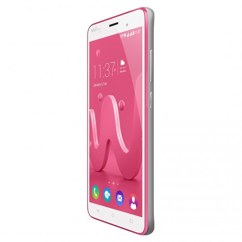 Wiko JERRY Pink Silber 02