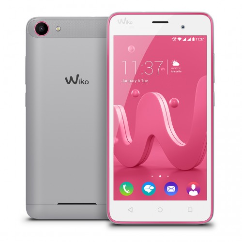Wiko JERRY Pink Silber 03