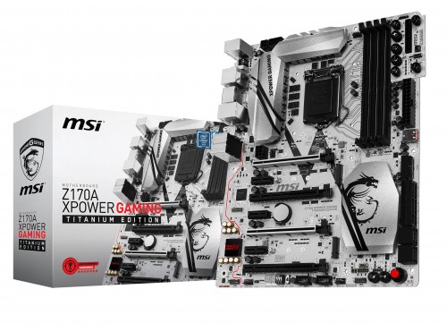 Z170a xpower gaming titanium edition ms 7968 v3.1 with dashboard box