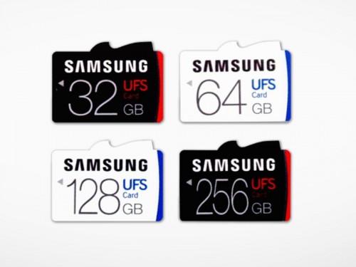 Samsung UFS cards