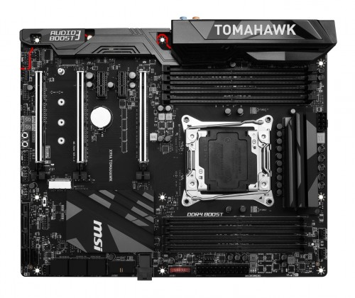 Msi x99a tomahawk product pictures 2d