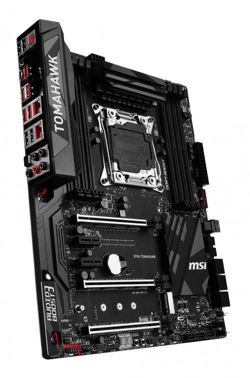 Msi x99a tomahawk product pictures 3d4