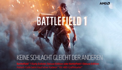AMD Battlefield 1 Deluxe Edition Promoaktion