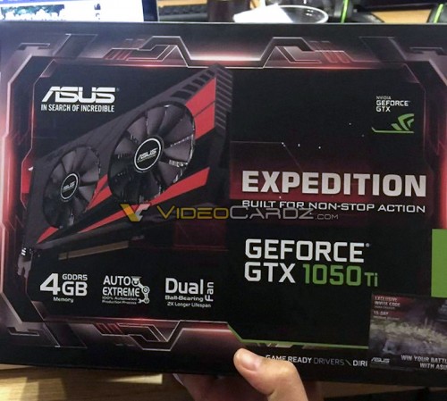 ASUS GeForce GTX 1050 Ti VC