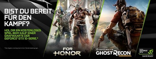 nVidia For Honor Ghost Recon Wildlands Spielebundle.vorschau2