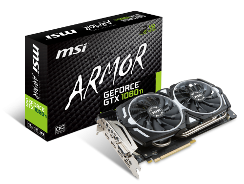 msi geforce gtx 1080 ti armor 11g oc product pictures boxshot 1