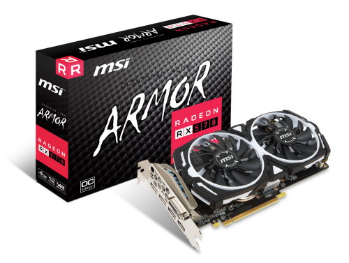 msi rx 570 armor 4g oc product pictures boxshot 1