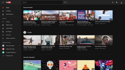 YouTube testet neues Design und eine dunkle Oberfläche