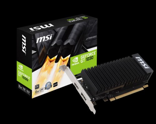 MSI: Sechs GeForce GT 1030 zum Start
