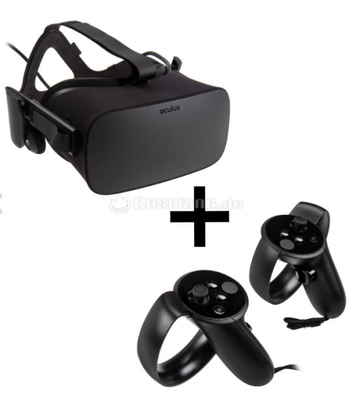 Oculus Rift Virtual Reality Headset mit Touch Motion-Controller für nur noch 449 Euro