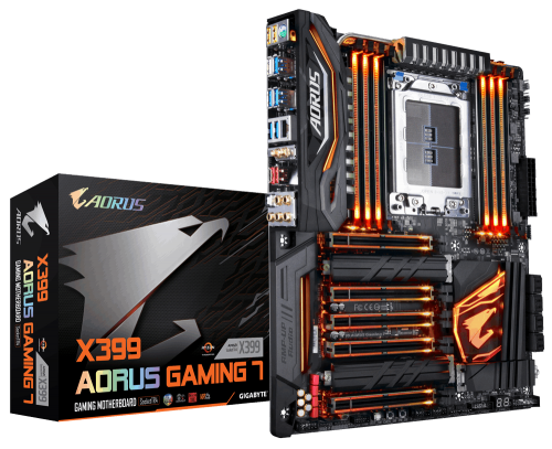 Gigabyte präsentiert das X399 AORUS Gaming 7 für AMD Threadripper-CPUs