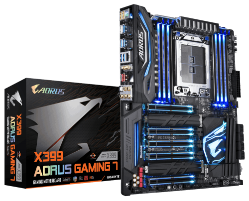 Gigabyte präsentiert das X399 AORUS Gaming 7 für AMD Threadripper-CPUs
