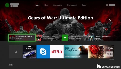 Xbox One Fluent Design: Die Oberfläche frei gestalten