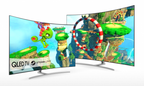Samsung-Smart-TVs mit Unterstützung der Steam-Link-App