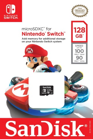 Nintendo Switch: Kooperation mit SanDisk für SD-Karten